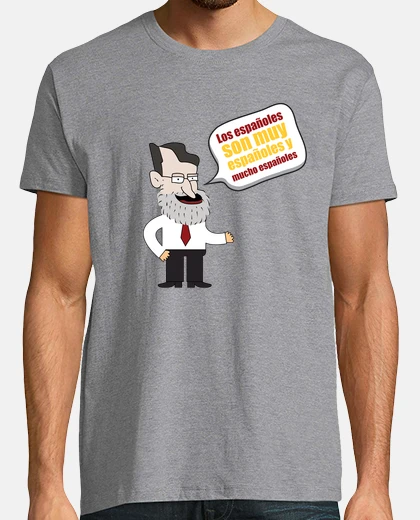 Camiseta Los españoles Rajoy