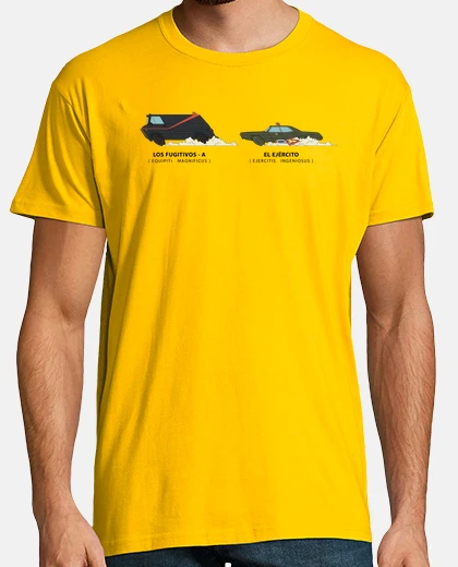 Playera Los Fugitivos A y El Ejército