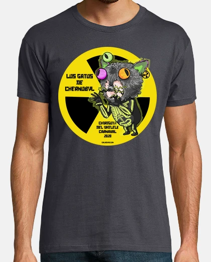 Camiseta Los gatos de Chernobyl. Chirigota del U