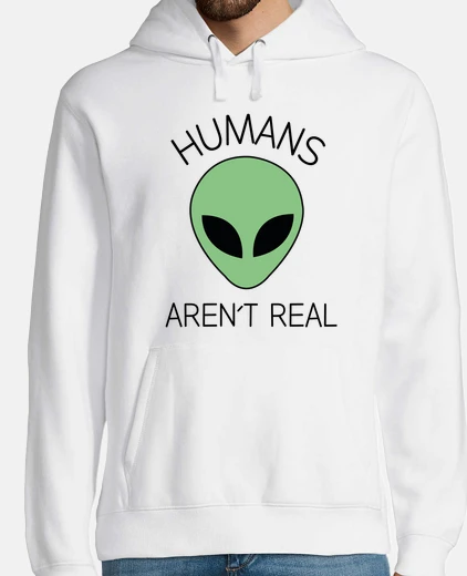Sudadera Los Humanos no son reales