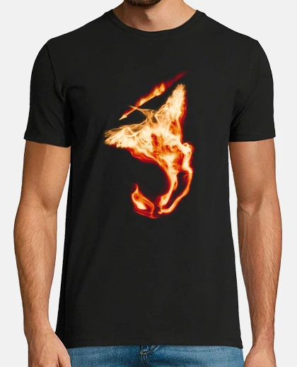 Camiseta Los Juegos del Hambre: En Llamas