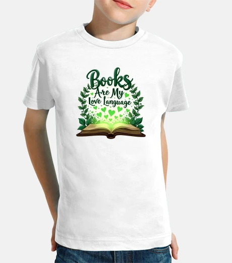Ropa Los libros son mi lenguaje de amor aman