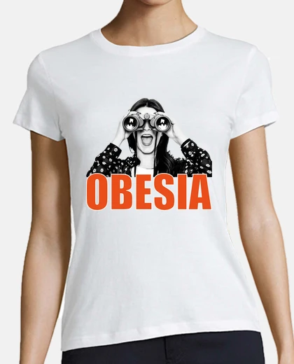 T-shirt los manica corta camicia binocolo ragazza