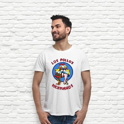 Playera los pollos hermanos (breaking bad) laTostadora México
