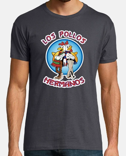 T-shirt los pollos hermanos (dark background)