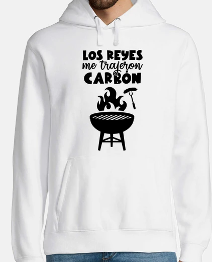 Sudadera Los Reyes Me Trajeron Carbón