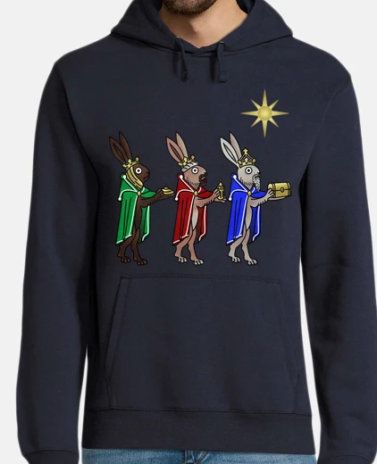 Sudadera Los tres conejos magos