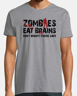 Los zombies comen cerébros, estás a salvo