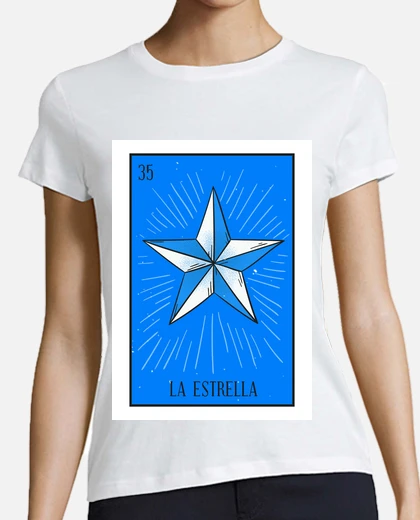 Camiseta loteria mexicana la estrella laTostadora