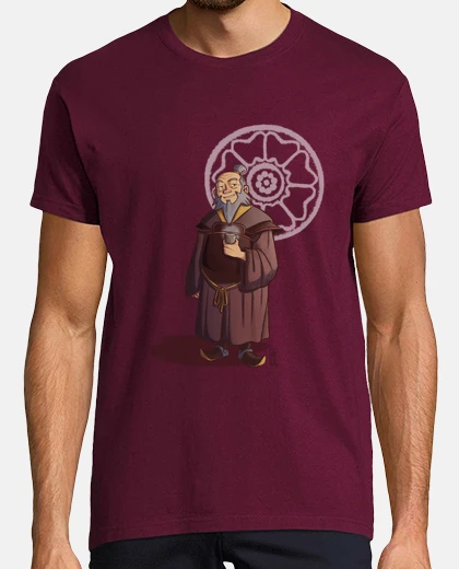 T-shirt lotus bianco avatar iroh uomo