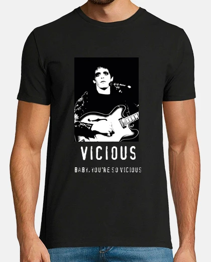 Playera Lou reed vicious