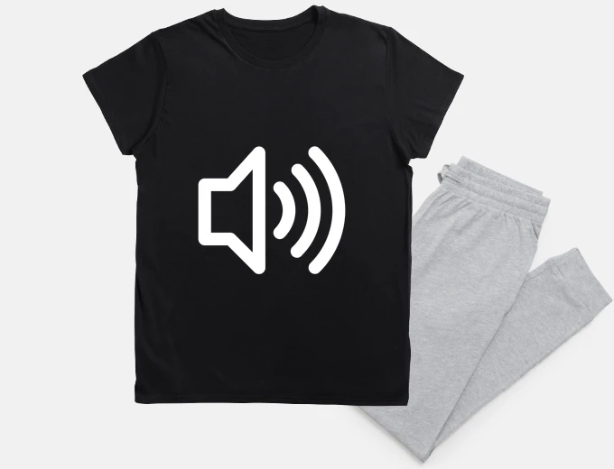 Pyjama loudspeaker icon gift