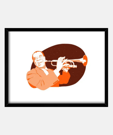 Quadro Louis Armstrong