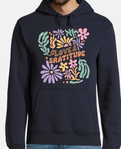 Sudadera love and gratitude