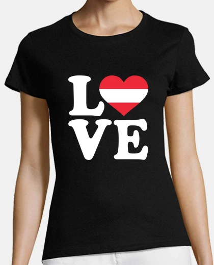 Tee-shirt love autriche