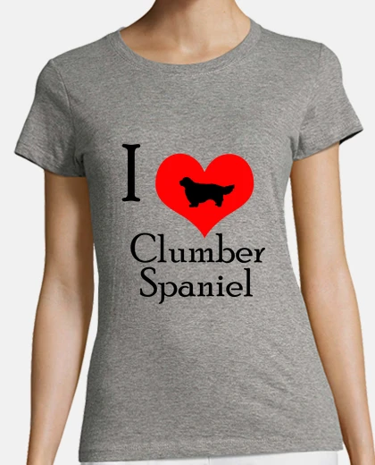 Tee-shirt love Clumber Epagneul