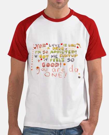 Camiseta Love Drug - chico