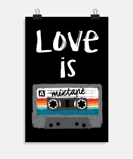 Poster love est un ape mélangé