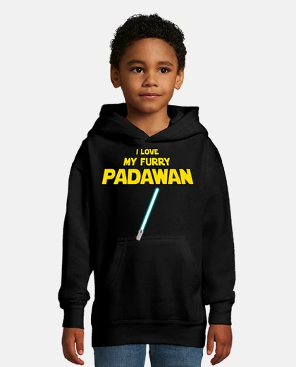 Kids love furry padawan