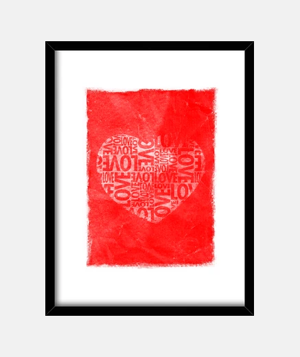 Quadro Love Heart