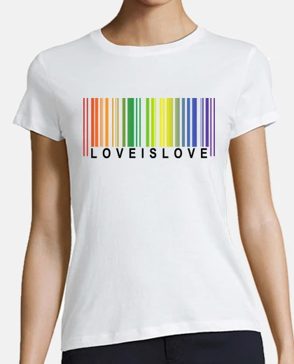 Playera Love is Love - Barcode