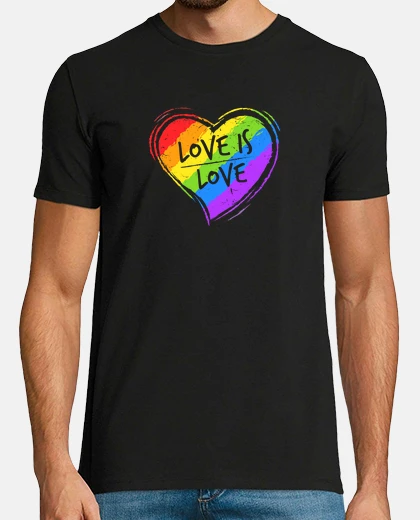Camiseta Love is Love Comunidad LGTB