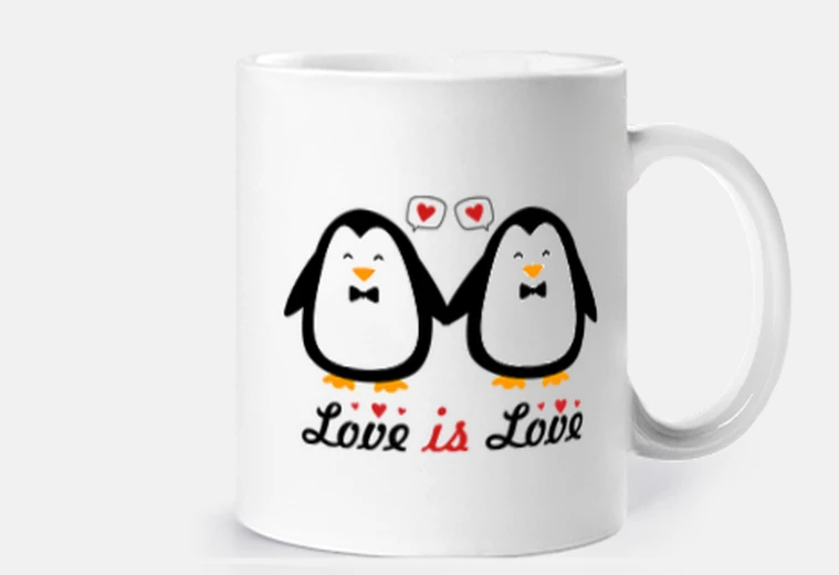 Cup love is love gay pride
