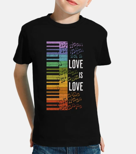 Ropa love is love rainbow piano