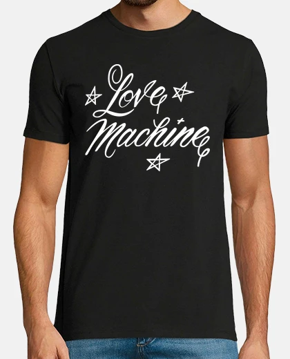 Camiseta Love Machine blck