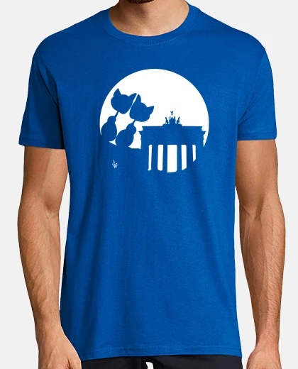 Tee-shirt love moon chats berlin