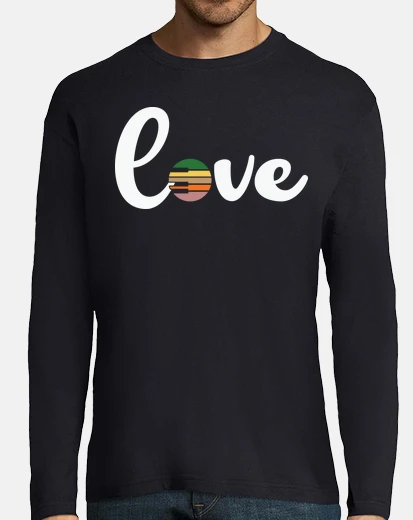 T-shirt love piano