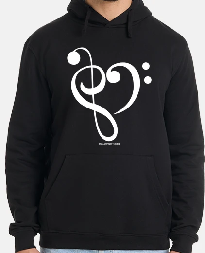 Sudadera Love Re Mi White
