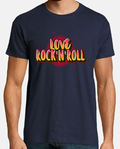Tee-shirt Love Rock n Roll