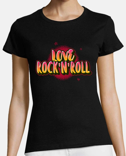 Tee-shirt Love Rock n Roll