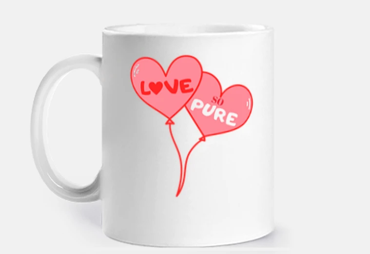 Cup love so pure - true love