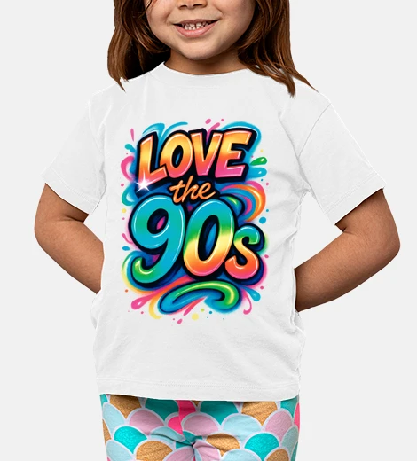 Ropa Love The 90s Amo los Años 90 Graffiti