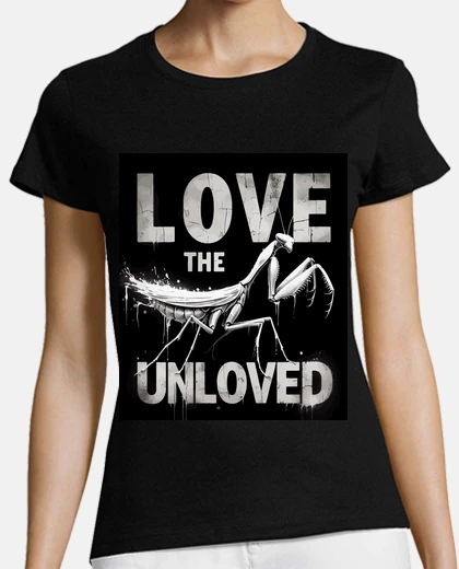 T-shirt Love The Unloved Praying Mantis