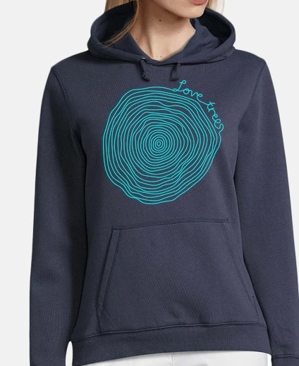 Hoodie love trees