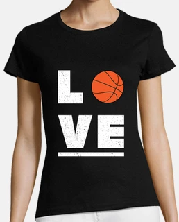 love and live basketball vintage grunge