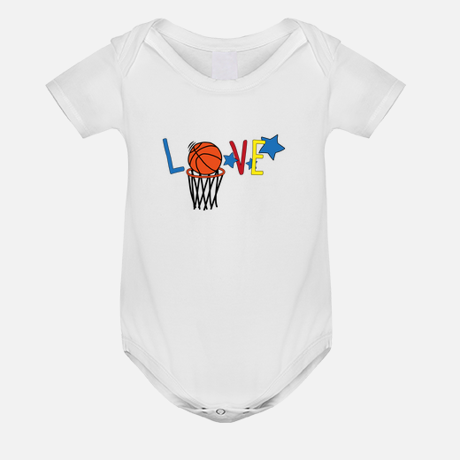 love baloncesto body bebé