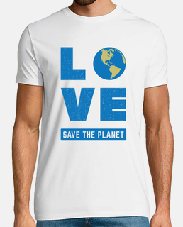 love blue save the planet earth day