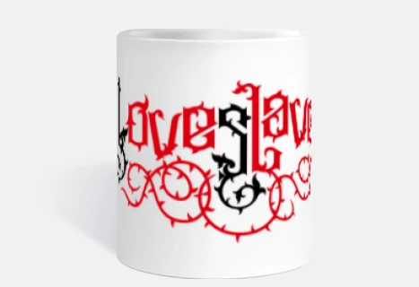 Love Slave - Amor Esclavo (negro rojo)