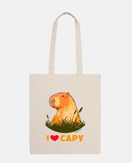 Bag lovely capybara