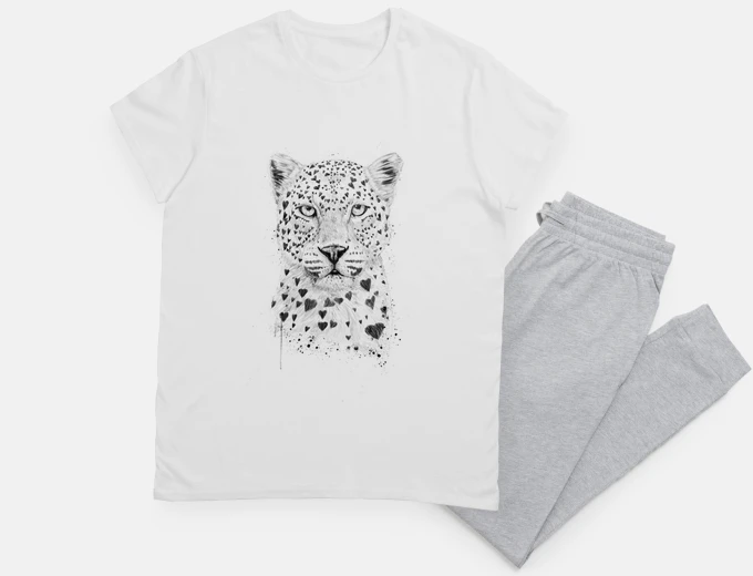 Pajama lovely leopard