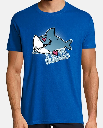 T-shirt Lovely shark