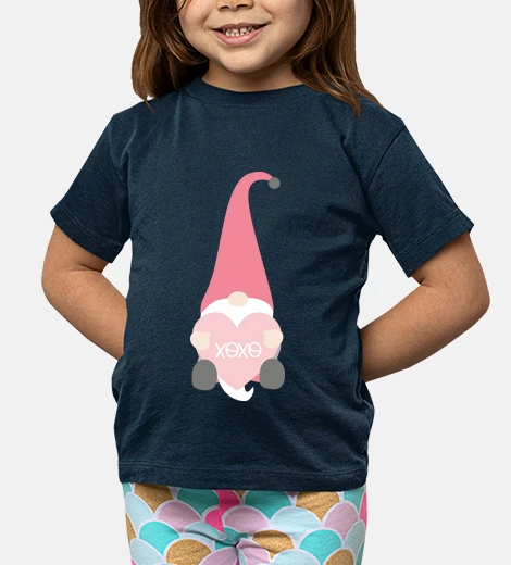 Kids loving gnome - mc girl t t-shirt
