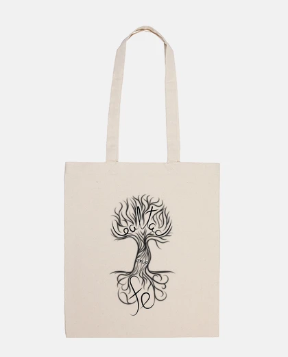 Sac loyauté amour et foi - noir