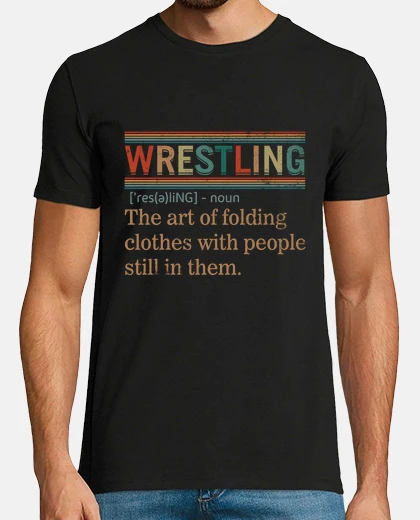 Playera lucha sustantivo camisa definición de lucha camiseta vintage divertido regalo de amante de lucha ama