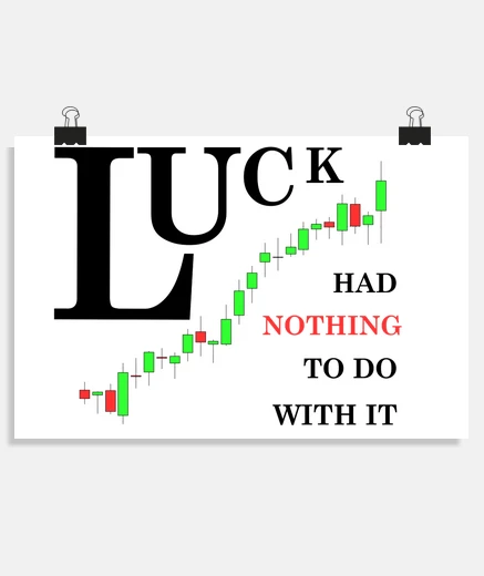 Poster Luck Had Nothing To Do With It