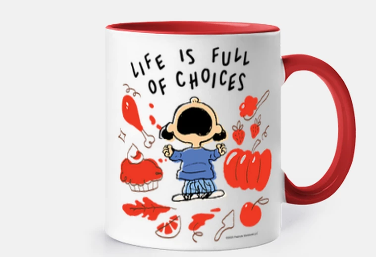 Cup lucy van pelt and the elections
